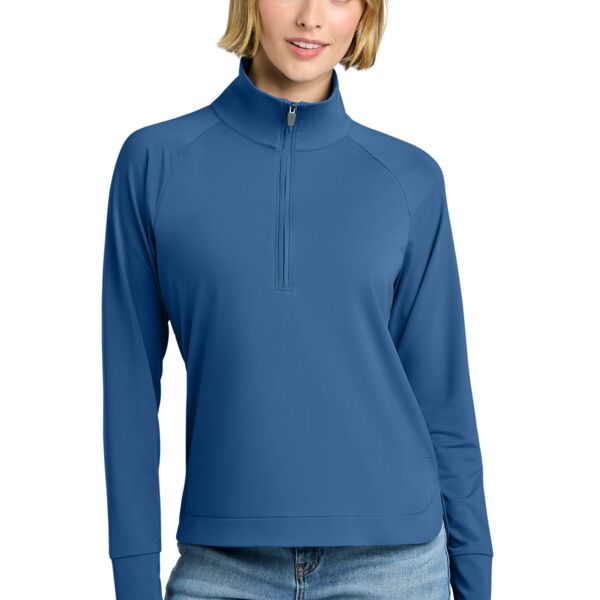 Women's Brooks Brothers® Luxe Performance 1/4 Zip Thumbnail
