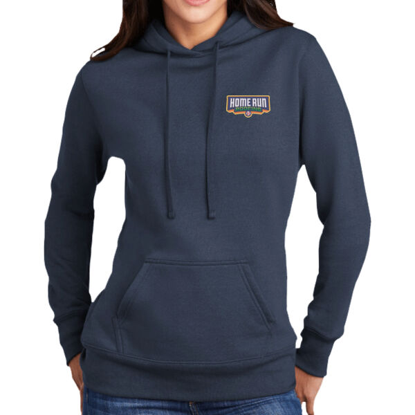 HRR - Women's Embroidered Core Fleece Pullover Hooded Sweatshirt Thumbnail